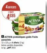 fruits activia