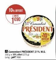 camembert président