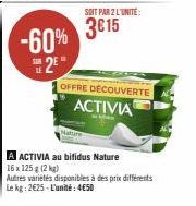 promos Activia