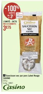 saucisson sec Label 5