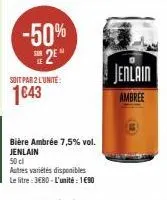 bière jenlain