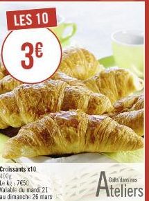 croissants Mars