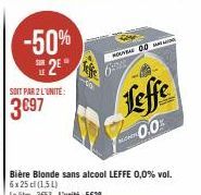 bière blonde Leffe