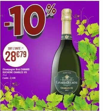 champagne brut canard-duchene