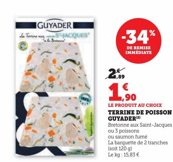 terrine de poisson Guyader