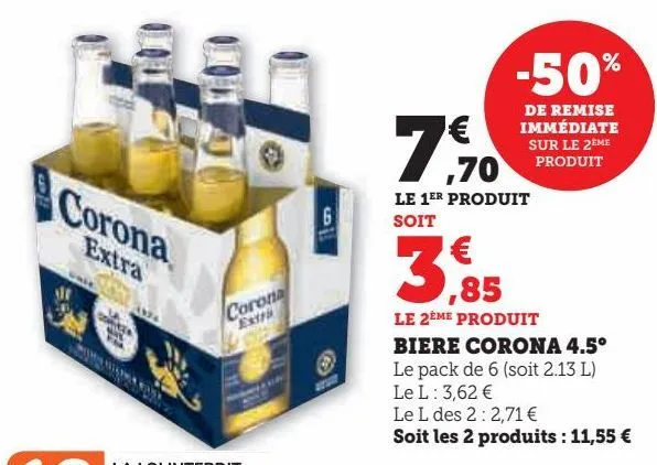 bière corona 4.5°