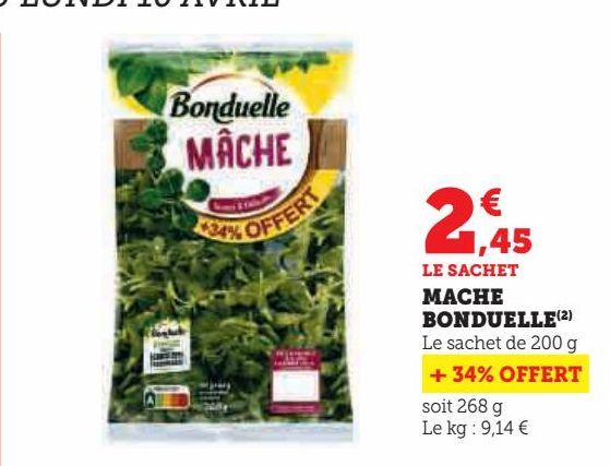 mâche Bonduelle