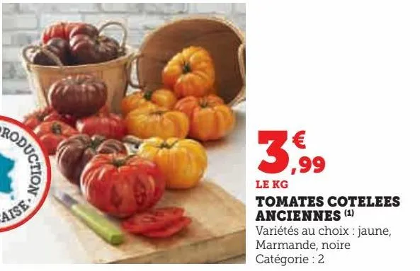 tomates coteles anciennes