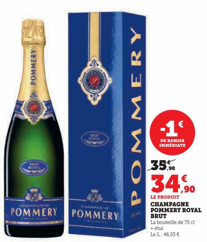 champagne pommery royale brut