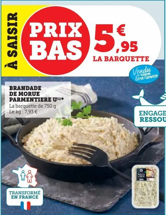 brandade de morue parmentier u