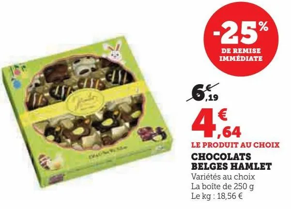 chocolat belges hamlet