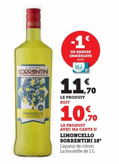 Limoncello Sorrentini 18°