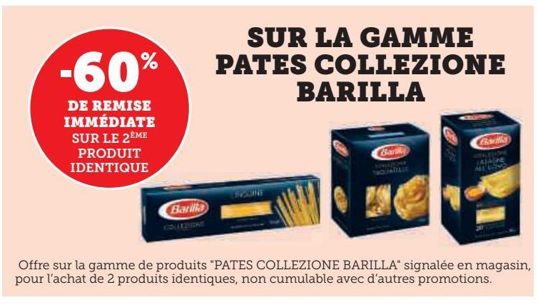 LA GAMME PATES COLLEZIONE BARILLA