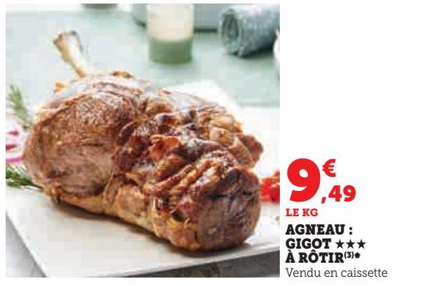 Agneau gigot à rôtir