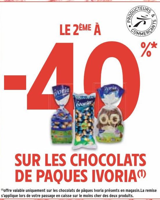 SUR LES CHOCOLATS DE PAQUES IVORIA