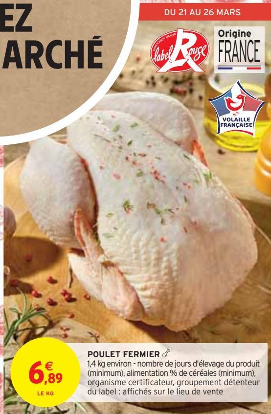 POULET FERMIER 