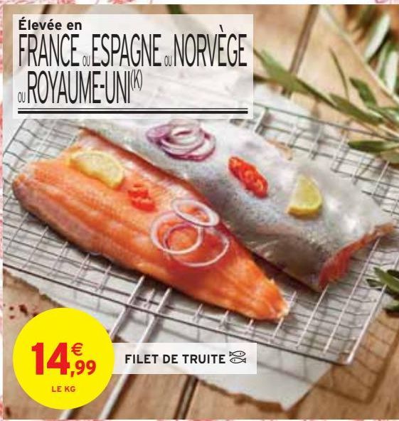 FILET DE TRUITE