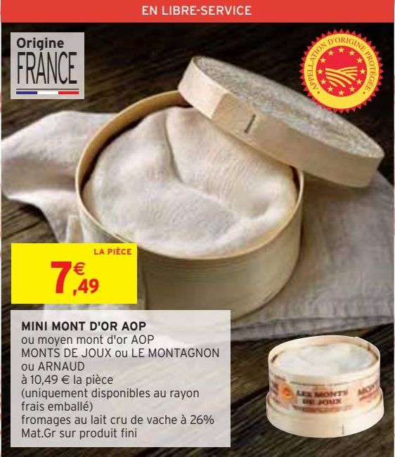 MINI MONT D'OR AOP