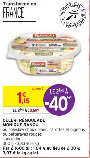 CÉLERI RÉMOULADE  MONIQUE RANOU