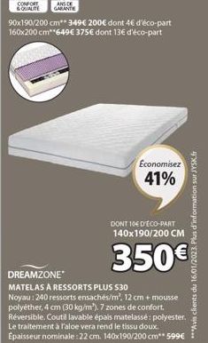 matelas à ressorts 