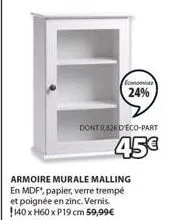 armoire murale 