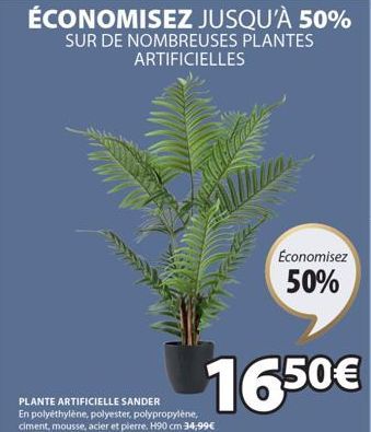 plantes artificielles 