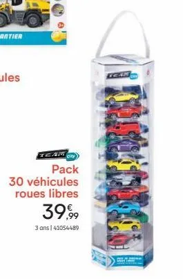 city  pack  30 véhicules roues libres  39,99  3 ans 1 41054489  ga 