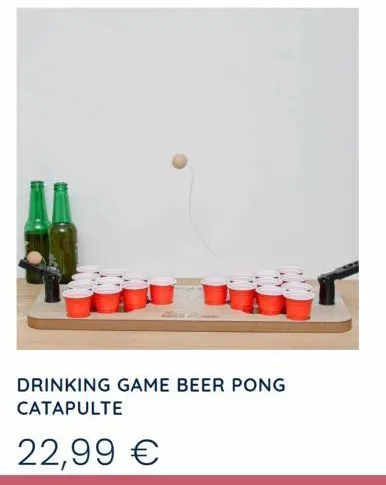 drinking game beer pong catapulte  22,99 € 