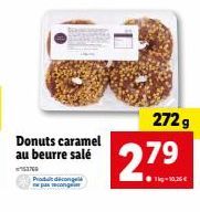 Donuts caramel au beurre salé 153769  Produ déco pas congr  272 g  279 