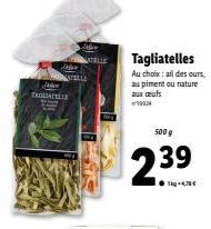 tagliatelle 