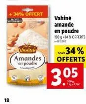 amandes vahiné