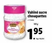 sucre vahiné