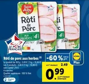 rôti de porc 