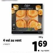 4 vol au vent 7405717  PASTRY SHELLS 