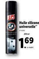 US  6  13005  Huile silicone universelle"  200 ml  69 
