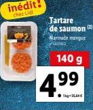 saumon Tartare