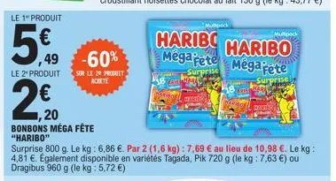 bonbons haribo