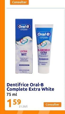 dentifrice Oral-B