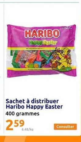 sachet Haribo