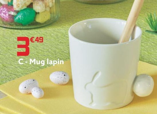 mug lapin