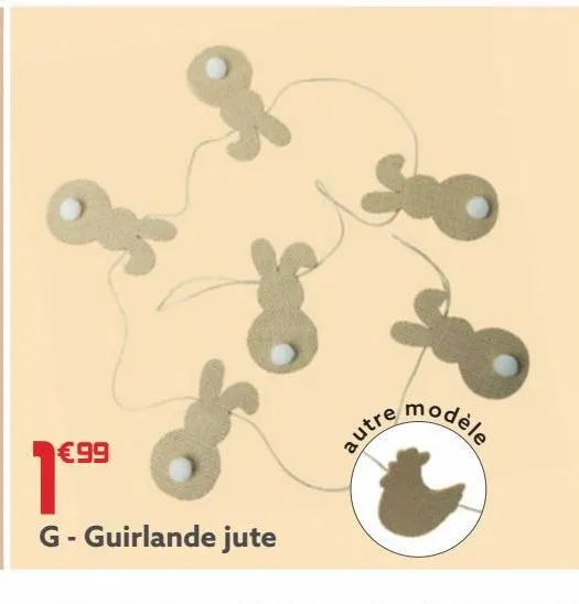 guirlande jute