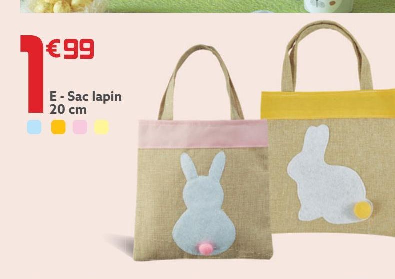 Sac lapin 20cm