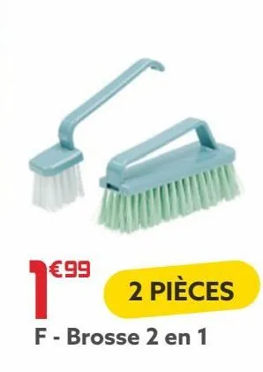 brosse 2 en 1