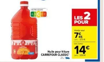 huile pour friture carrefour