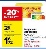 margarine Carrefour