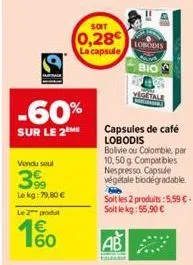 capsules de café 