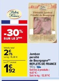 jambon Reflets de France