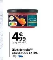 truite carrefour