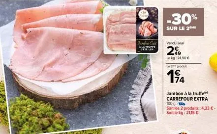 jambon carrefour