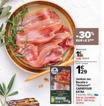 jambon Carrefour